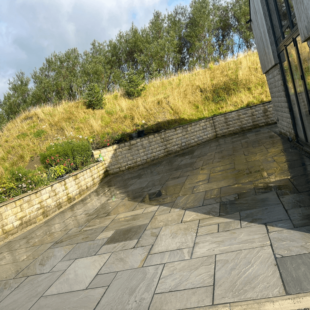 Driveway and landscaping services in Clitheroe by Rose stone Resurfacing.