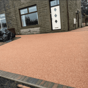 Manchester Resin bound front driveway