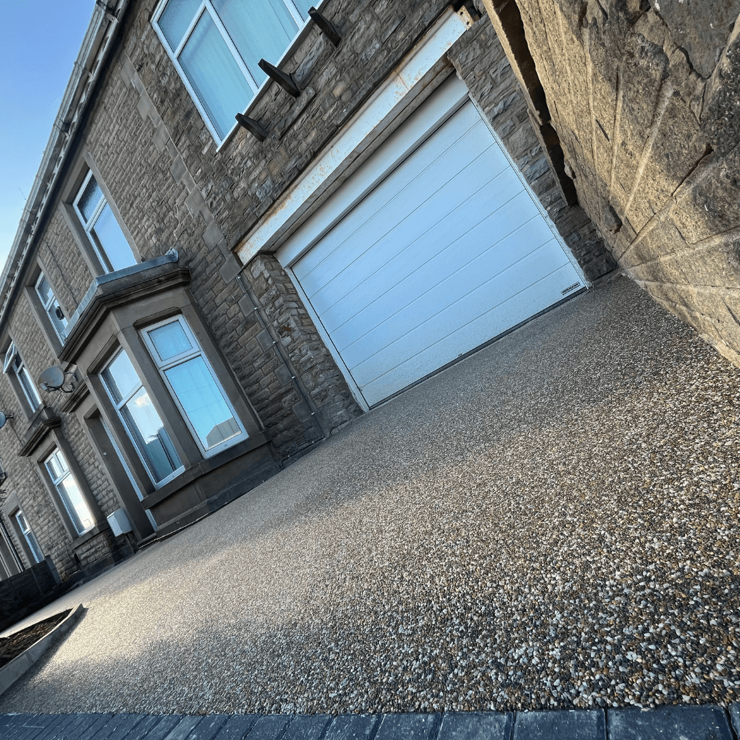 Driveway services Preston - resin bound and imprinted concrete