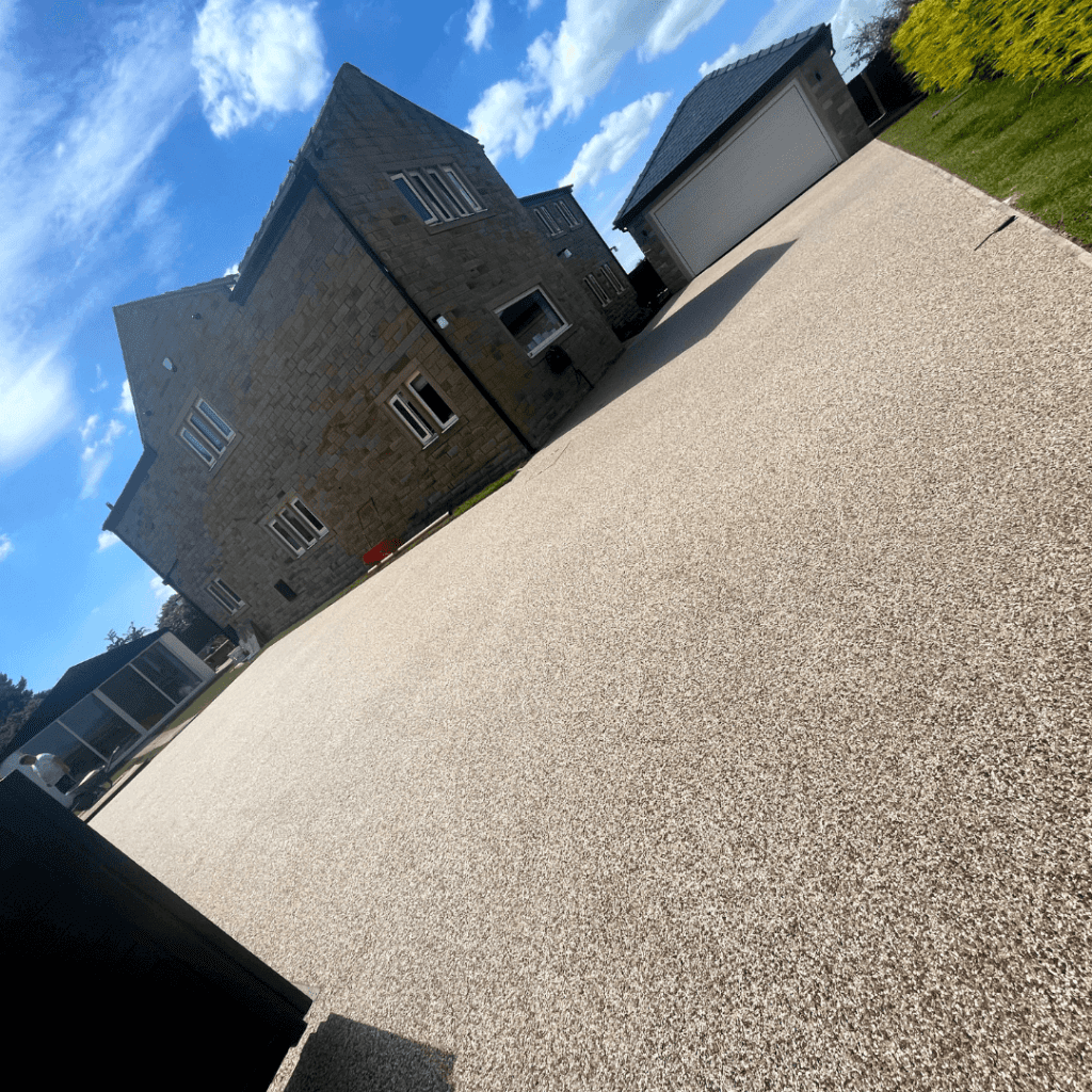 Whalley resin bound surface
