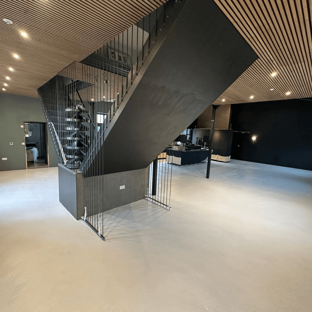 Internal stone carpet showcase